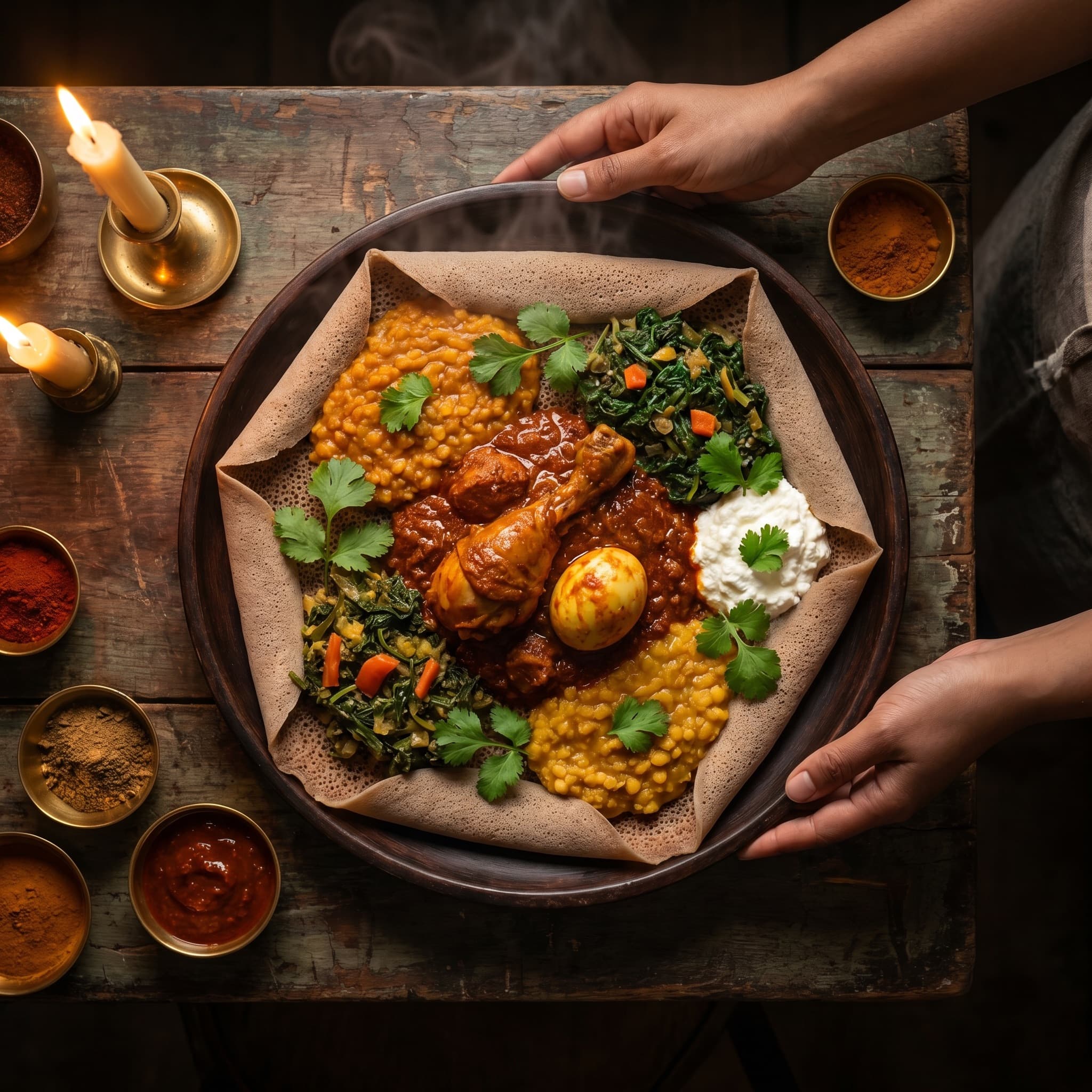 Injera, elke dag vers